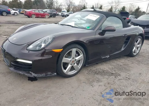 2014 Porsche Boxster z USA, uszkodzony, nr VIN WP0CA2A89ES121387
